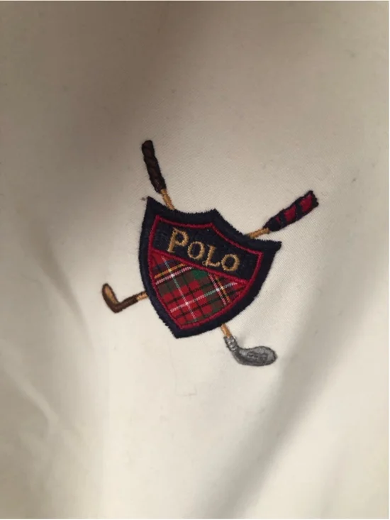 Vintage Ralph Lauren Polo Golf Pullover Jacket Classy Golf Crest Logo Size XXL - Picture 5 of 10